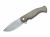 Fox Knives Eastwood Tiger D2 OD Green Couteau de poche EDC
