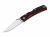 Manly Peak CPM-S-90V Rouge Couteau de poche EDC