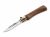 Old Bear XS Noyer Acier au carbone Couteau de poche classique