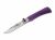 Old Bear Full Colour M Violet Couteau de poche EDC