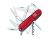 Victorinox Huntsman Transparent Rouge 15 Fonctions Couteau de poche suisse