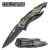 Tac Force Army Camo Couteau de poche EDC