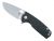 Fox Vox Core Folding Knife Noir Couteau de poche Outdoor