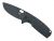 Fox Vox Core Folding Knife Noir- Lame Noire Couteau de poche Outdoor