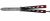 JKR Balisong Butterfly Trainer noir/rouge