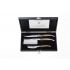 Laguiole Style de Vie Luxury Line Set de couteaux à fromage Bois d'olivier